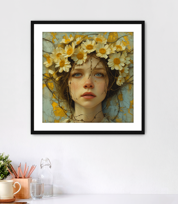 A Girl Named Daisy- Framed Fine Art Print
