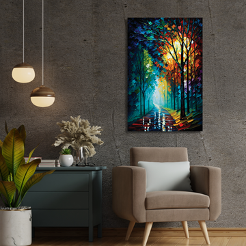 Impasto Tree III - Printed Canvas