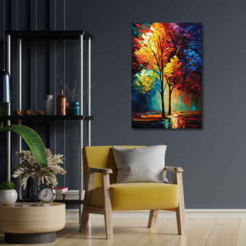 Impasto Tree II - Printed Canvas