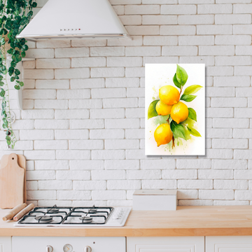 Lemons Watercolors - Printed Canvas