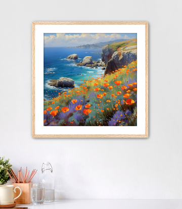 Coastal Harmony - Framed Fine Art Print
