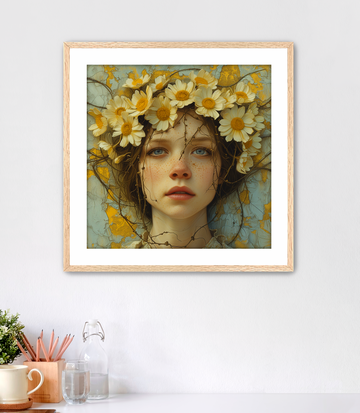 A Girl Named Daisy- Framed Fine Art Print