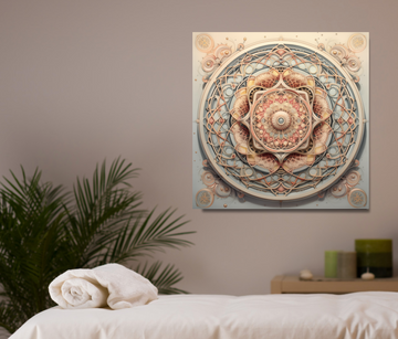 Ornate Mandala - Printed Canvas
