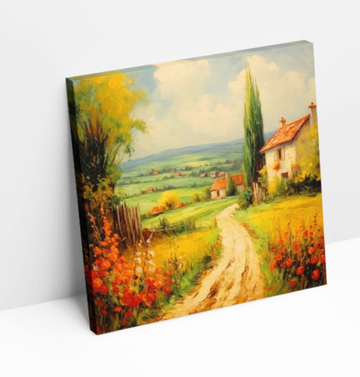 French Countryside - Printed Canvas