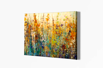 Impressionist Wildflowers - Printed Canvas