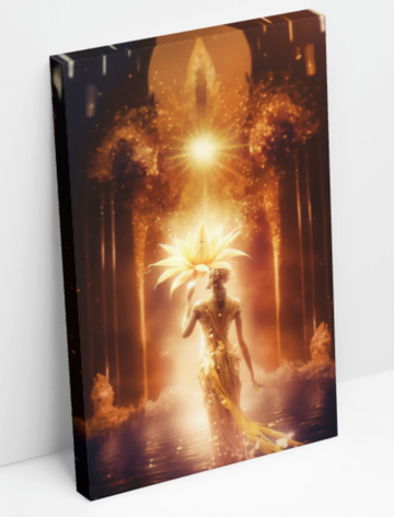 Crossing Into the Afterlife - Printed Canvas