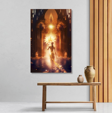 Crossing Into the Afterlife - Printed Canvas