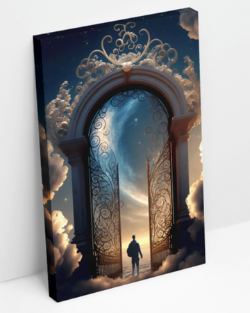 Stumbling Upon Heaven's Gates - Printed Canvas