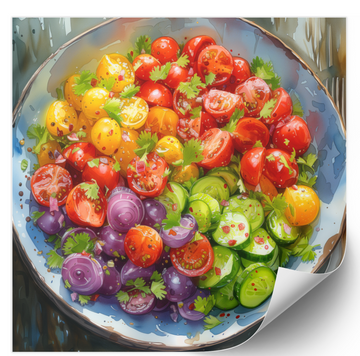 Tomato Salad - Fine Art Poster