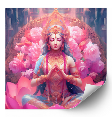 Goddess Lakshmi - Fine Art Poster