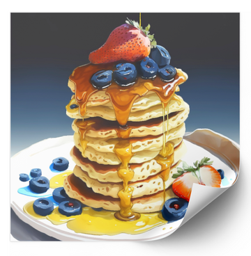 Stacked Pancakes - Fine Art Poster