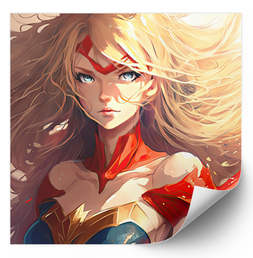 Superhero Blonde - Fine Art Poster