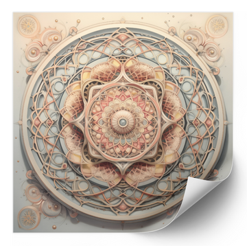 Ornate Mandala - Fine Art Poster