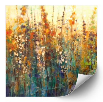 Impressionist Wildflowers - Fine Art Poster