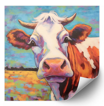 Bright Cow - Fine Art Poster