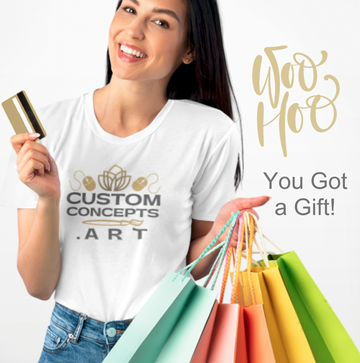 Gift Card for Custom Concepts Art Products