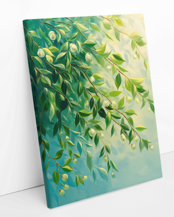 Sweeping Willow  Printed Canvas