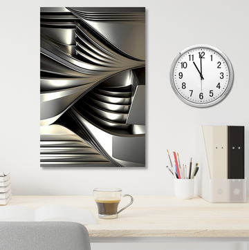 Abstract Industrial III - Printed Canvas