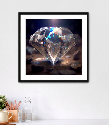 Diamond Cut - Framed Fine Art Print