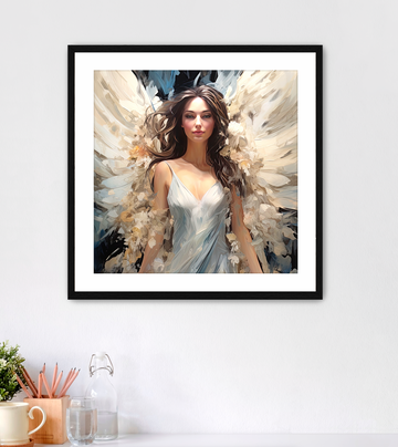 Angel of Captivation - Framed Fine Art Print