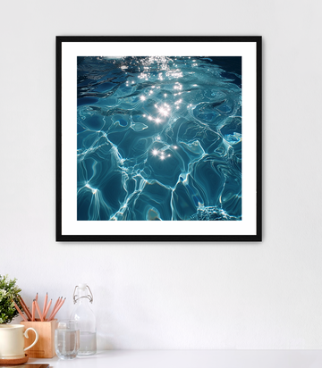 Light on Water - Framed Fine Art Print