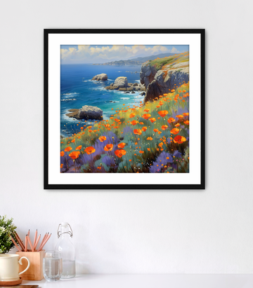 Coastal Harmony - Framed Fine Art Print