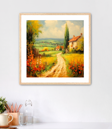 French Countryside - Framed Fine Art Print