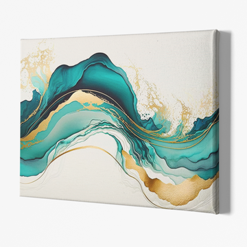 Gorgeous Flowing Abstract I - Printed Canvas
