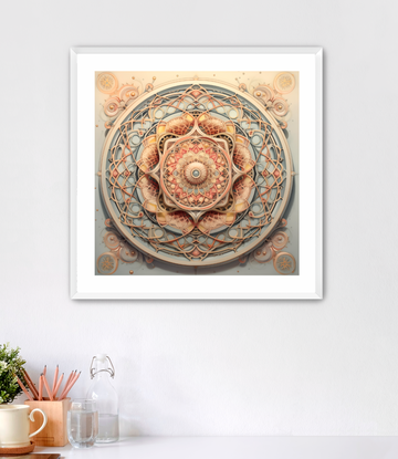 Ornate Mandala - Framed Fine Art Print