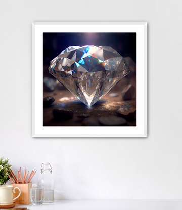 Diamond Cut - Framed Fine Art Print