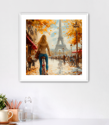 Morning in Paris - Framed Fine Art Print
