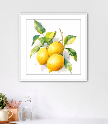 Luscious Lemons - Framed Fine Art Print