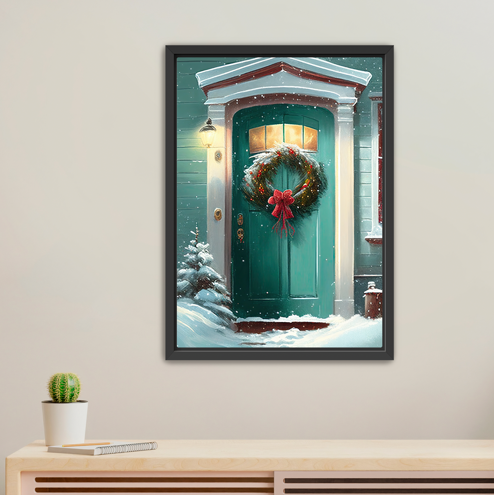 winter season wall art